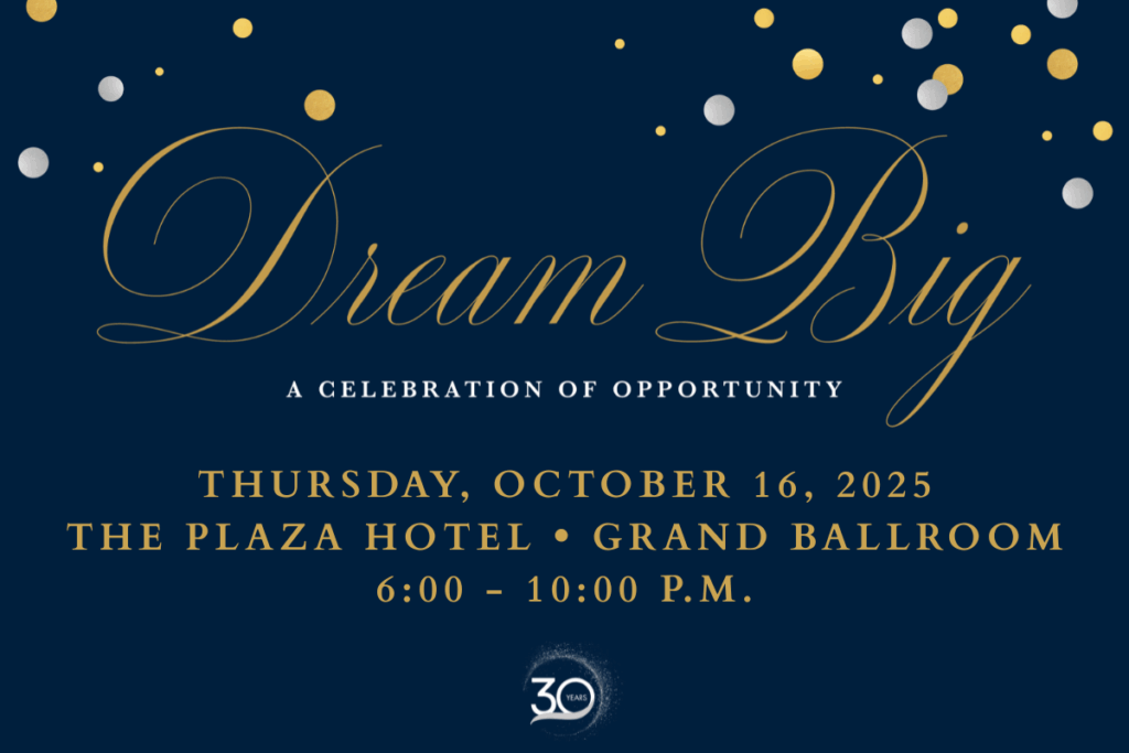 Dream Big invite