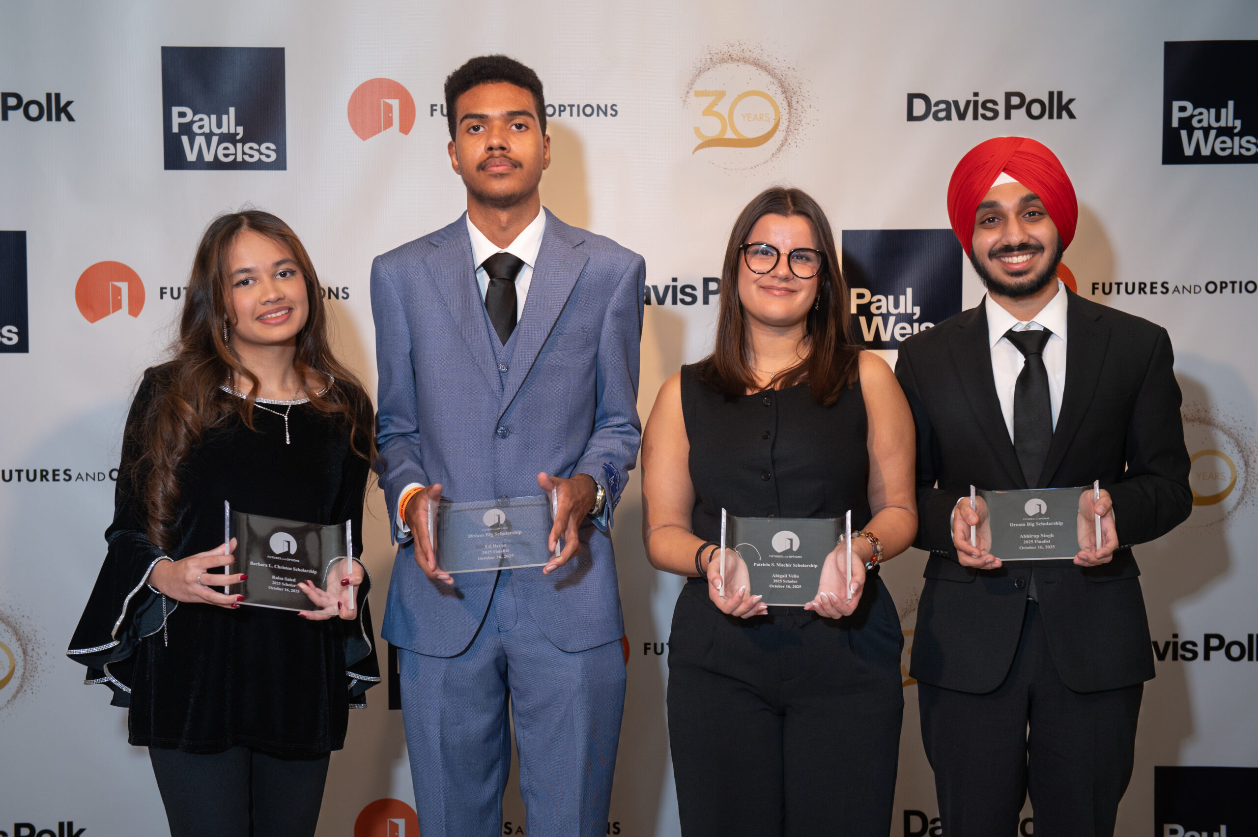 Dream Big Scholarship recipients